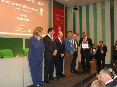 Pontlab vince l'Award al Premio Imprese x Innovazione 2014